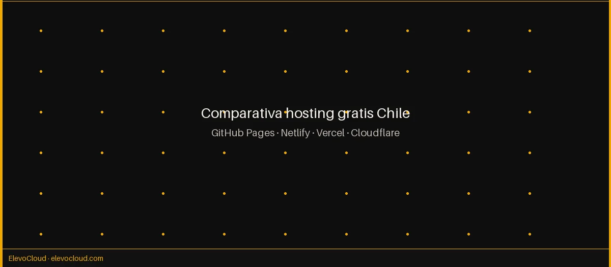 Hosting Gratis en Chile: Opciones Reales, Límites y Cuándo Conviene Pagar