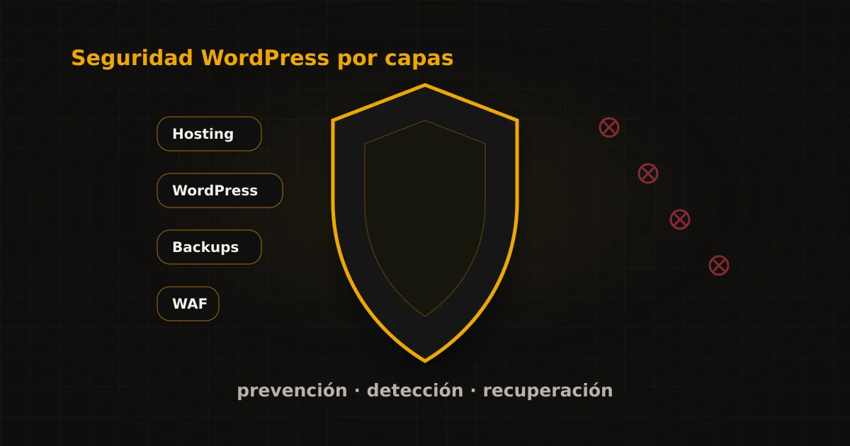 Seguridad hosting WordPress: cómo proteger tu web de ataques